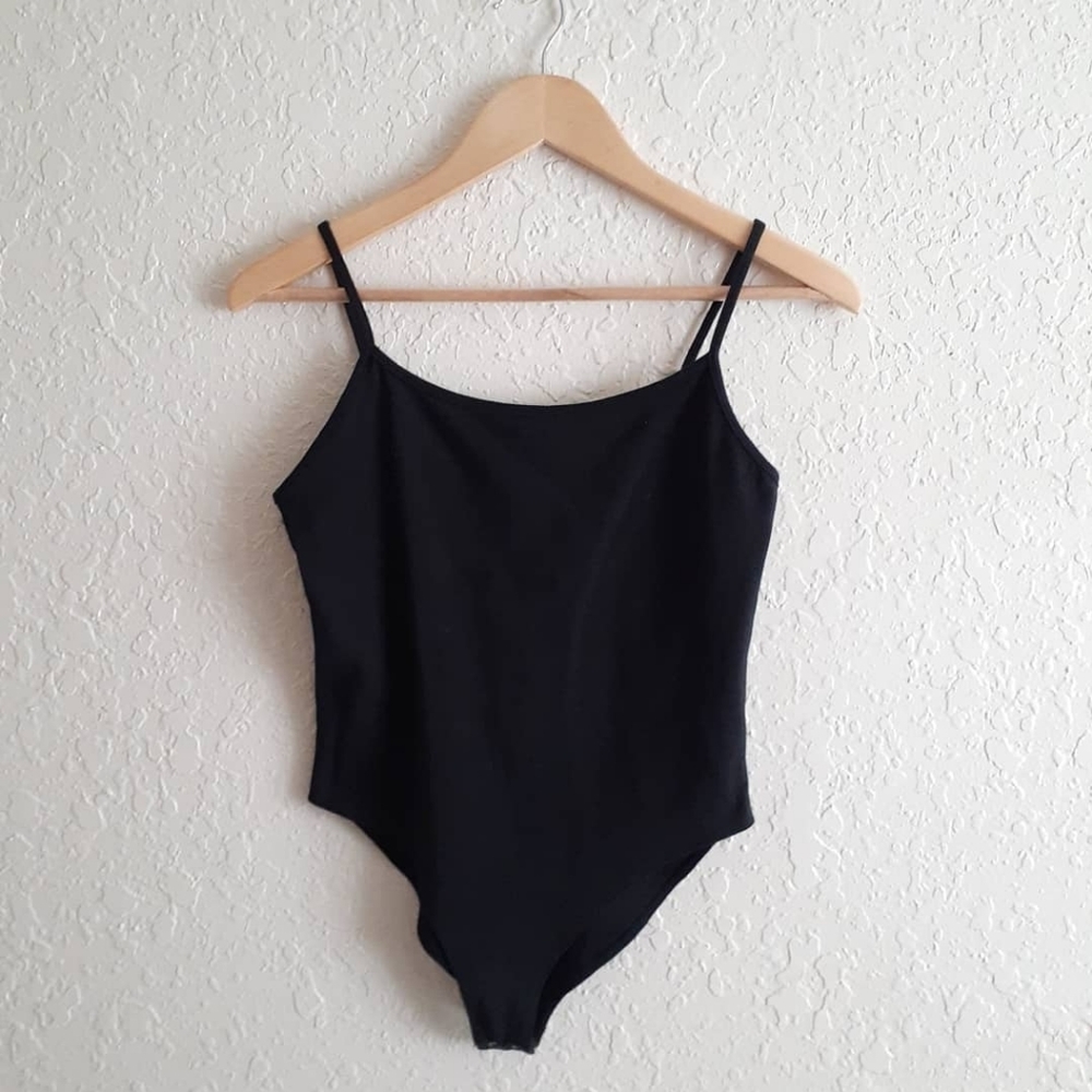 Forever 21 black body suit NWT